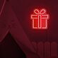 Geschenkbox LED-Neonschild für Kinderzimmer Party