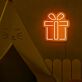 Geschenkbox LED-Neonschild für Kinderzimmer Party