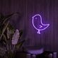 Vogel Silhouette LED-Neonschild Wohnzimmer Büro