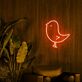 Vogel Silhouette LED-Neonschild Wohnzimmer Büro