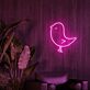 Vogel Silhouette LED-Neonschild Wohnzimmer Büro