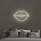 Lippen Symbol LED-Neonschild für Schlafzimmer Wohnzimmer