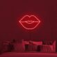 Lippen Symbol LED-Neonschild für Schlafzimmer Wohnzimmer