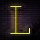 Buchstabe L LED Neonschild für Wohnzimmer und Büro
