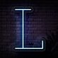 Buchstabe L LED Neonschild für Wohnzimmer und Büro
