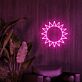 Sonne Symbol LED-Neonschild Wohnzimmer Bar