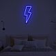 Blitzsymbol LED-Neonschild Schlafzimmer Wohnzimmer