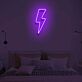 Blitzsymbol LED-Neonschild Schlafzimmer Wohnzimmer