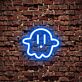 Geist Symbol LED-Neonschild für Gamingzimmer und Bar
