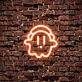 Kleiner Geist mit Kappe LED-Neonschild