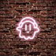 Kleiner Geist mit Kappe LED-Neonschild