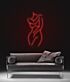 Abstrakte Frauenkörper Silhouette LED-Neonschild Wohnzimmer Studio