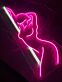 tanzende Frau Silhouette LED-Neonschild für Bar Club