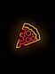 Pizzastück LED-Neonschild für Restaurant Imbiss