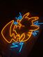 Comicfigur Pikachu LED-Neonschild für Kinderzimmer Gamingzimmer