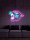 Pantherkopf LED-Neonschild Wohnzimmer Bar