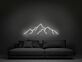 Bergsilhouette LED-Neonschild Wohnzimmer Schlafzimmer