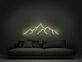Bergsilhouette LED-Neonschild Wohnzimmer Schlafzimmer
