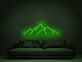 Bergsilhouette LED-Neonschild Wohnzimmer Schlafzimmer