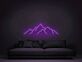 Bergsilhouette LED-Neonschild Wohnzimmer Schlafzimmer