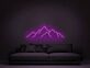 Bergsilhouette LED-Neonschild Wohnzimmer Schlafzimmer