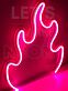 Flamme LED-Neonschild für Wohnzimmer und Bar