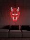 Japanischer Oni Maske LED-Neonschild für Bar Tattoo Studio