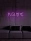 HOME LED-Neonschild Wohnzimmer Schlafzimmer