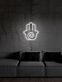 Hamsa Hand Symbol LED-Neonschild Wohnzimmer Meditationsraum