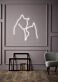 zwei Katzen Silhouette LED-Neonschild Wohnzimmer Schlafzimmer