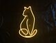 sitzende Katze LED-Neonschild Wohnzimmer Schlafzimmer