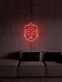 Buddha-Kopf LED-Neonschild für Wohnzimmer und Meditationsraum