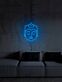 Buddha-Kopf LED-Neonschild für Wohnzimmer und Meditationsraum