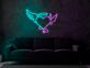 Herz mit Flügeln und Heiligenschein LED-Neonschild Wohnzimmer Schlafzimmer