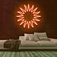 Sonne Symbol LED-Neonschild für Wohnzimmer oder Café