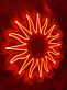 Sonne Symbol LED-Neonschild für Wohnzimmer oder Café