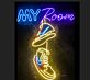 LED Neonschild My Room mit Sneaker Motiv als leuchtende Wanddekoration für Jugendzimmer Gaming Room Studio oder modernes Zuhause