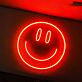 Smiley Gesicht LED-Neonschild Wohnzimmer Kinderzimmer