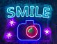 Kamera LED Neonschild für Fotostudio und Wohnzimmer