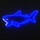 Hai LED-Neonschild für Kinderzimmer und Bar