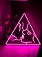 Kuss Silhouette LED-Neonschild Wohnzimmer Schlafzimmer