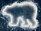 Eisbär Silhouette LED-Neonschild Wohnzimmer Schlafzimmer