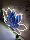 Lotusblume LED-Neonschild für Wohnzimmer und Yoga Studio