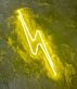 Blitzsymbol LED-Neonschild Wohnzimmer Bar