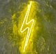 Blitzsymbol LED-Neonschild Wohnzimmer Bar