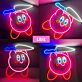 Videospielfigur mit Kochmütze LED-Neonschild Gaming Kinderzimmer