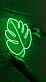 Monstera Blatt LED-Neonschild Wohnzimmer Cafe
