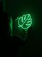 Monstera Blatt LED-Neonschild Wohnzimmer Cafe