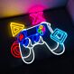 PlayStation Controller LED Neonlicht Gaming Wanddekoration für Wohnzimmer Schlafzimmer Gaming Room