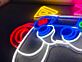 PlayStation Controller LED Neonlicht Gaming Wanddekoration für Wohnzimmer Schlafzimmer Gaming Room